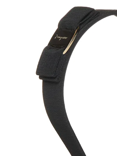 Ferragamo Headband In Black