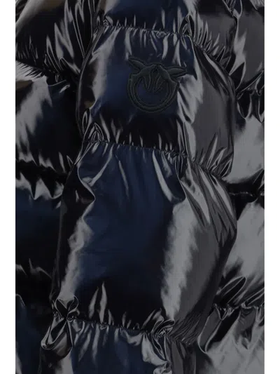 Pinko Eleodoro Down Jacket In Blue