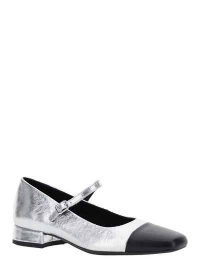 Vagabond Debby Heel In Silver