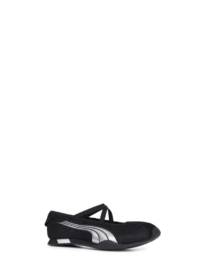 Puma Mesh Ballet Flat Ballet Flat In Black