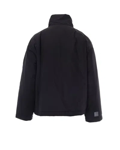 Max Mara The Cube Turtleneck Jacket In Black