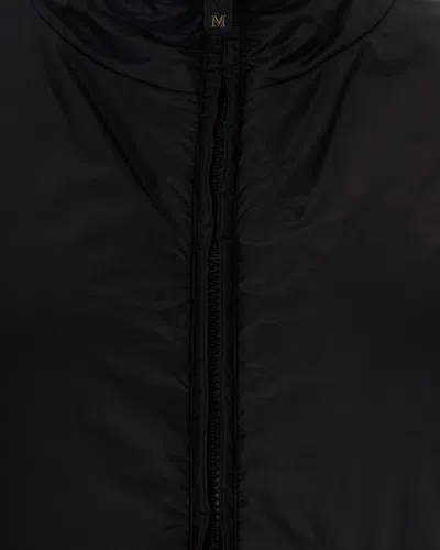 Max Mara The Cube Turtleneck Jacket In Black