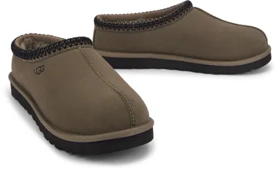 Ugg Shearling-lined Leather Slipper In Multi