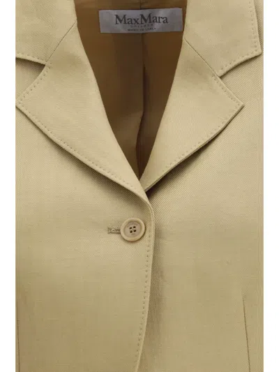 Max Mara Jacket In Beige