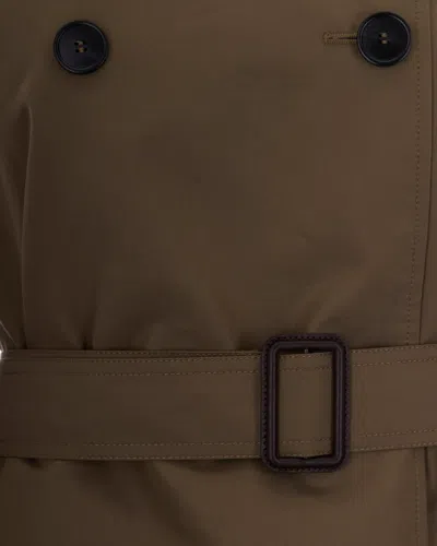 Weekend Max Mara Trench Coat In Brown