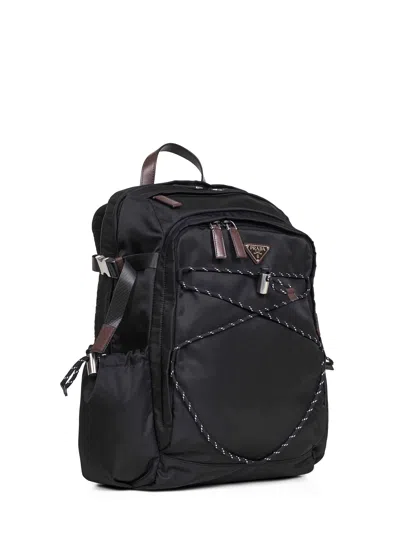 Prada Speedrock Backpack In Black