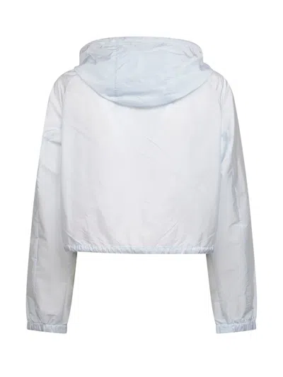 Prada Re-nylon Hooded Jacket In Multi