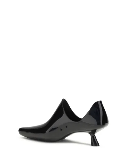 Loewe Emily Aqua Ankle Boot In Black