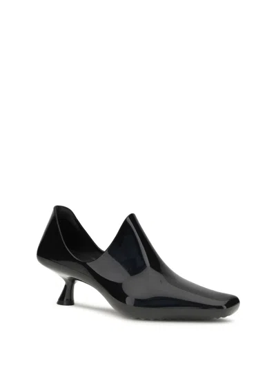 Loewe Emily Aqua Ankle Boot In Black