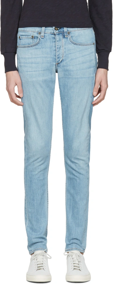 Shop Rag & Bone Blue Standard Issue Fit 1 Jeans