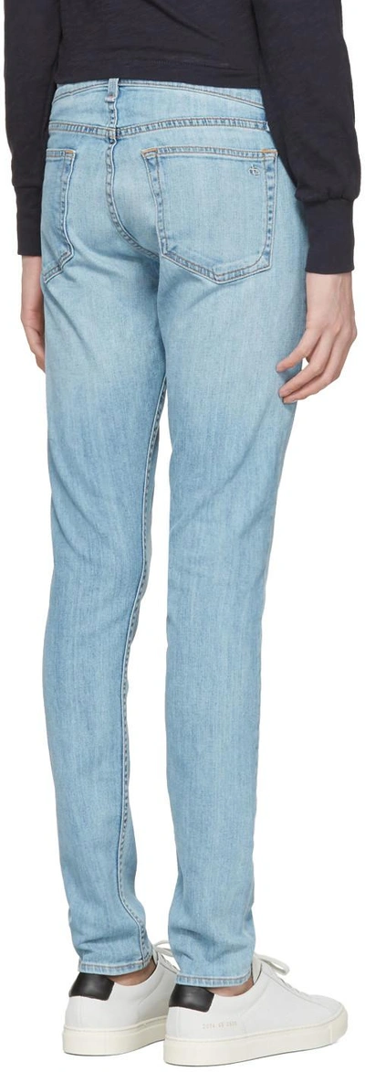 Shop Rag & Bone Blue Standard Issue Fit 1 Jeans