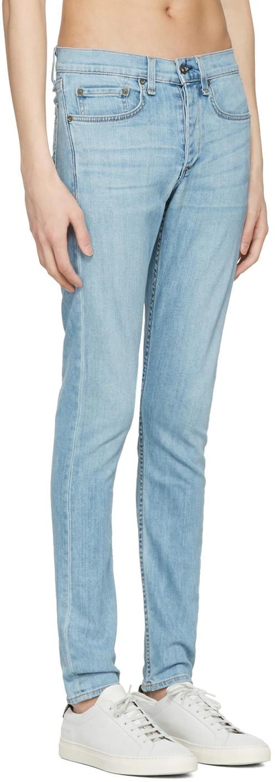 Shop Rag & Bone Blue Standard Issue Fit 1 Jeans