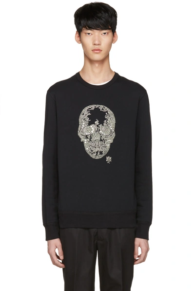 Alexander Mcqueen Skull Embellished Sweatshirt
