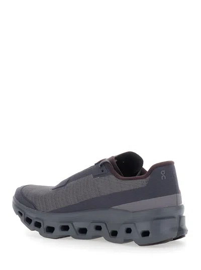 On Tech-fabric Chunky-sole Sneaker In Multi