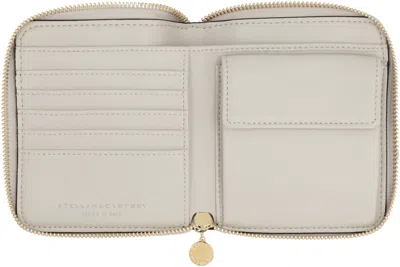 Stella Mccartney Alter-nappa Compact Wallet In Black
