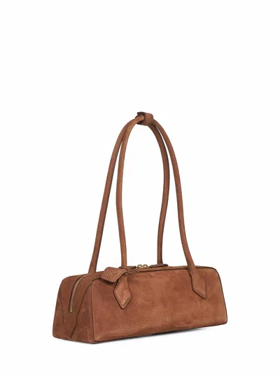 Alaïa Shoulder Bag In Brown