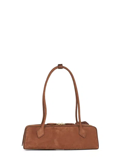 Alaïa Shoulder Bag In Brown