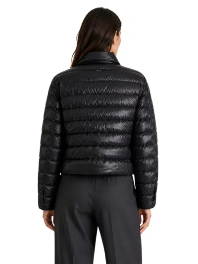 Herno Quilted Down Down Jacket In Black