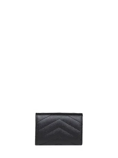 Saint Laurent Wallet In Black