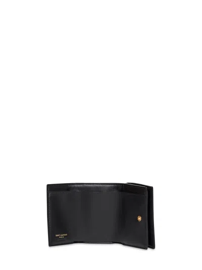 Saint Laurent Wallet In Black