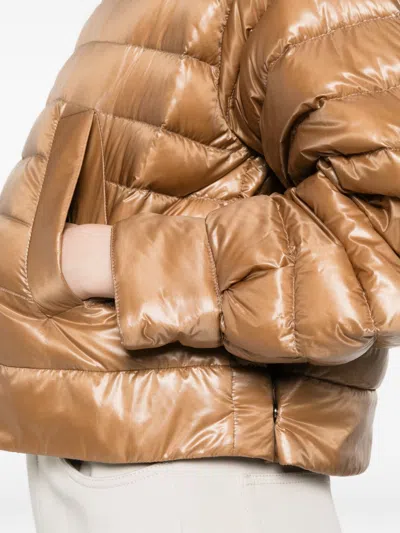 Herno Quilted Down Down Jacket In Burgundy
