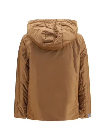 Max Mara The Cube Padded Jacket In Beige