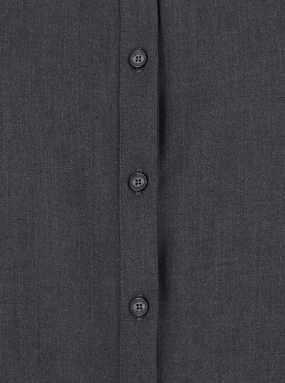 Twinset Textile Paper Blend Shirt In Blue