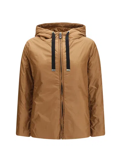 Max Mara The Cube Padded Jacket In Beige