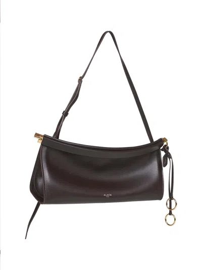 Alaïa Shoulder Bag In Brown