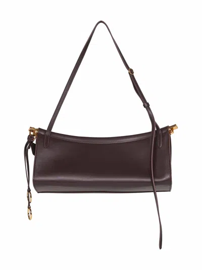 Alaïa Shoulder Bag In Brown