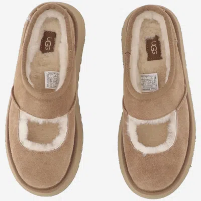 Ugg Wool Blend Slipper In Brown