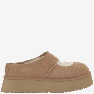 Ugg Wool Blend Slipper In Brown