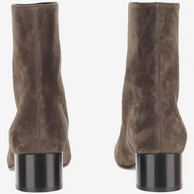 Khaite Andee Ankle Boot In Brown