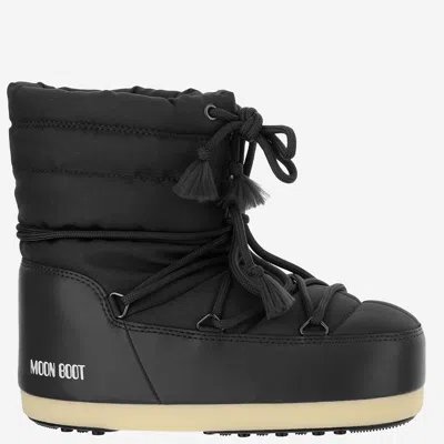 Moon Boot Nylon Puffy Boot In Black