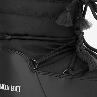 Moon Boot Nylon Puffy Boot In Black