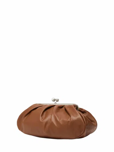 Weekend Max Mara Clutch In Brown