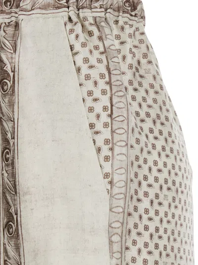 Max Mara Rive Trousers In Beige