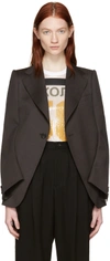 JUNYA WATANABE Brown Tropical Blazer Cape