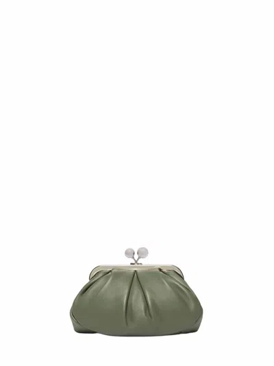 Weekend Max Mara Clutch In Green
