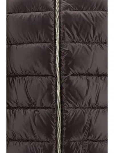 Herno Giada Down Jacket In Burgundy