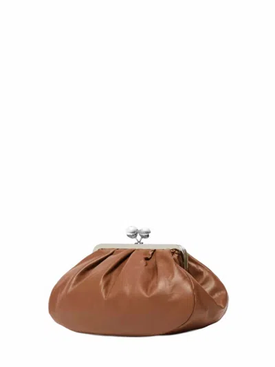 Weekend Max Mara Clutch In Brown
