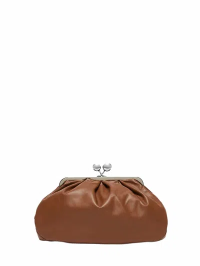 Weekend Max Mara Clutch In Brown
