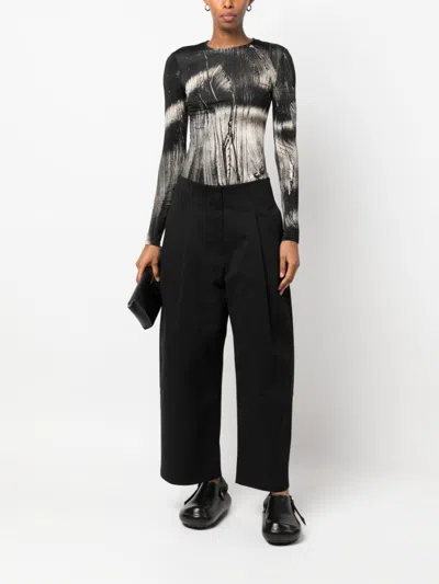 Studio Nicholson Dordoni Trousers In Black
