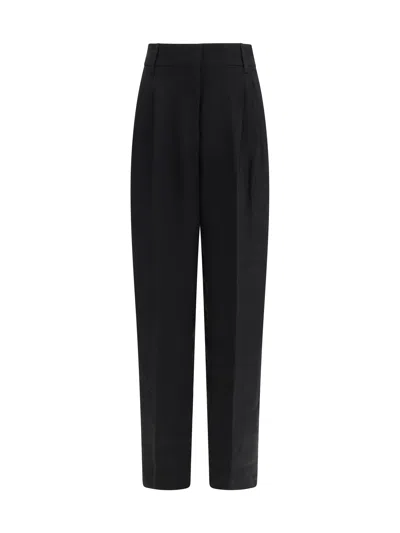Max Mara Studio Trousers In Black