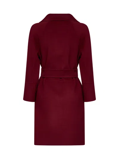 Max Mara Arona Coat In Multi