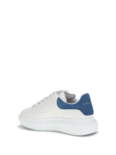 Alexander Mcqueen Oversized Leather Sneakers In White