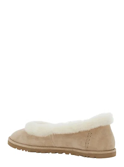 Ugg Zora Ballet Flat In Beige
