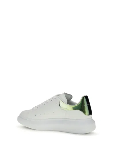 Alexander Mcqueen Platform Calf Leather Sneaker In Multi