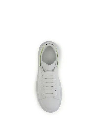 Alexander Mcqueen Platform Calf Leather Sneaker In Multi