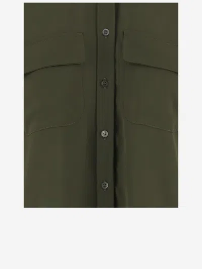 Fit F.it Technical Polyester Shirt In Green